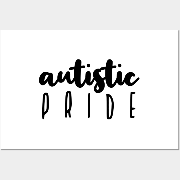 autistic pride Wall Art by autieangie